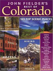 Cover of: John Fielder's Best of Colorado: photography and text