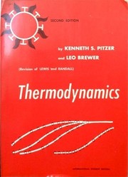 Cover of: Thermodynamics
