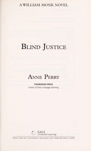 Cover of: Blind justice by Anne Perry - undifferentiated