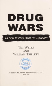 Cover of: Drug wars: an oral history from the trenches