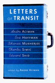 Cover of: Letters of Transit: Reflections on Exile and Memory