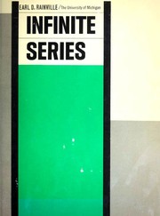 Infinite series by Earl David Rainville
