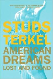 Cover of: American Dreams by Studs Terkel