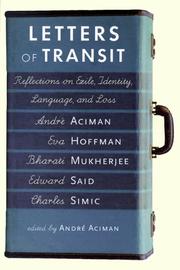 Cover of: Letters of transit: reflections on exile, identity, language, and loss