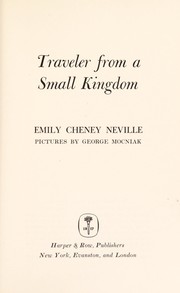 Cover of: Traveler from a small kingdom.