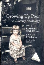 Cover of: Growing up poor: a literary anthology