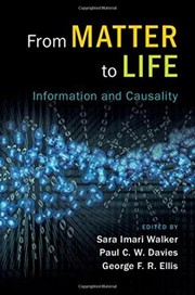 Cover of: From matter to life : information and causality	