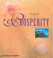 Cover of: Secrets of prosperity by J. Donald Walters.