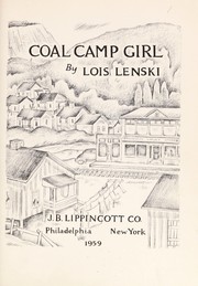Cover of: Coal camp girl. by Lois Lenski