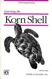 Learning the Korn shell by Bill Rosenblatt