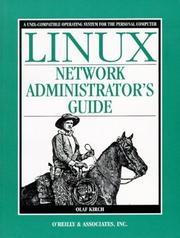 Cover of: Linux network administrators' guide