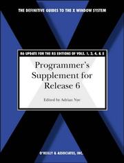 Cover of: Programmer’s Supplement for Release 6