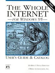 The whole Internet for Windows 95 by Ed Krol
