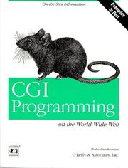 CGI programming on the World Wide Web by Shishir Gundavaram