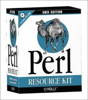 Cover of: Perl Resource Kit -- UNIX Edition