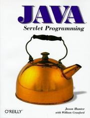 Cover of: Java Servlet Programming by Jason Hunter