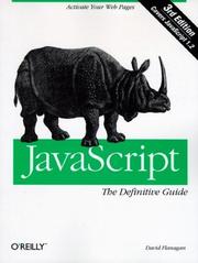 Cover of: JavaScript: The Definitive Guide