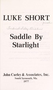 Cover of: Saddle by starlight