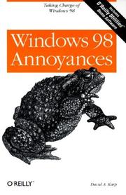 Windows 98 annoyances