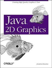 Cover of: Java 2D graphics
