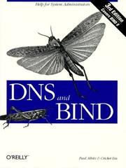 Cover of: DNS and BIND