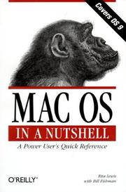 Mac OS in a nutshell : a power user's quick reference