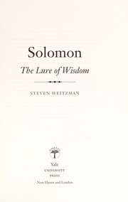 Cover of: Solomon