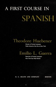 Cover of: A first course in Spanish