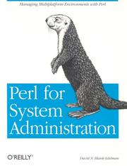 Perl for system administration