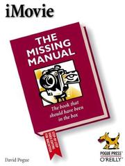 iMovie : the missing manual