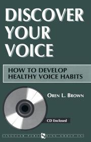 Cover of: Discover your voice by Oren Brown