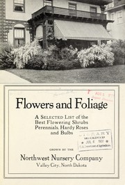 Cover of: Flowers and foliage by Northwest Nursery Company