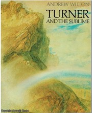 Cover of: Turner and the sublime