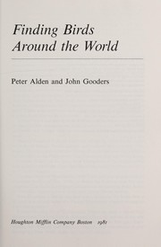Cover of: Finding birds around the world