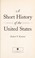 Cover of: Short history of the United States