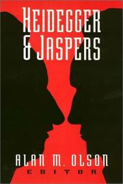 Cover of: Heidegger & Jaspers