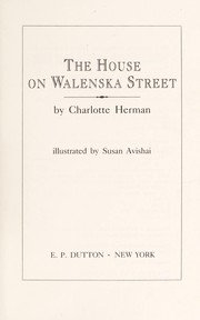 Cover of: The house on Walenska Street