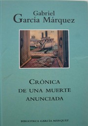 Cover of: Crónica de una muerte anunciada by 