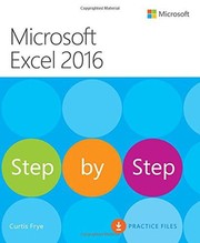 Microsoft excel 2016 : step by step by Curtis Frye