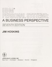 Cover of: IBM personal systems: a business perspective