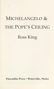 Cover of: Michelangelo & the Pope's ceiling
