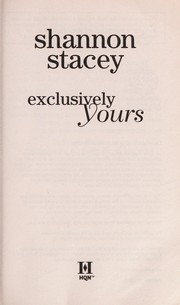 Cover of: Exclusively yours