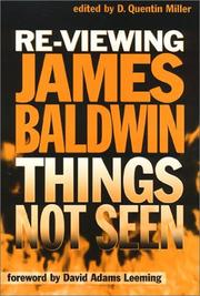 Cover of: Re-Viewing James Baldwin: Things Not Seen
