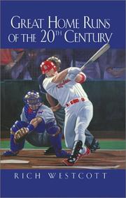 Cover of: Great Home Runs of the 20th Century