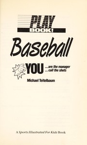 Play book by Michael Teitelbaum