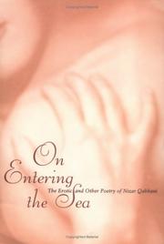 Cover of: On Entering the Sea: The Erotic and Other Poetry of Nizar Qabbani (Poetry Series)