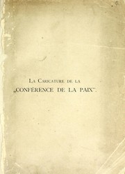 Cover of: La caricature de la "Conférence de la paix"