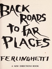 Cover of: Back roads to far places