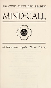 Cover of: Mind-call