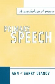 Cover of: Primary speech